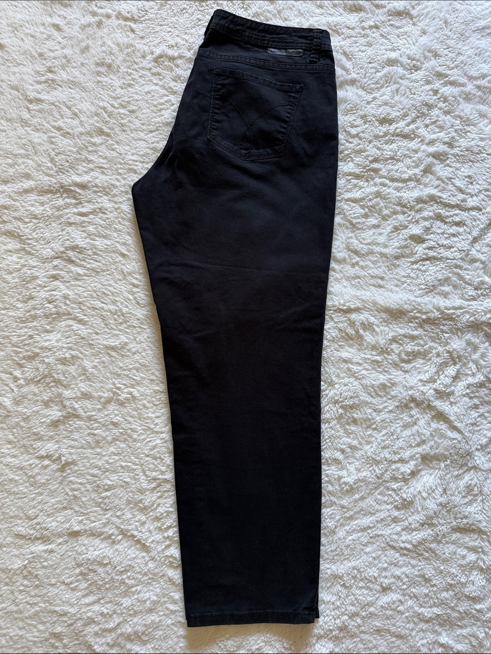 Calvin Klein Jeans Black Relaxed Straight Jeans